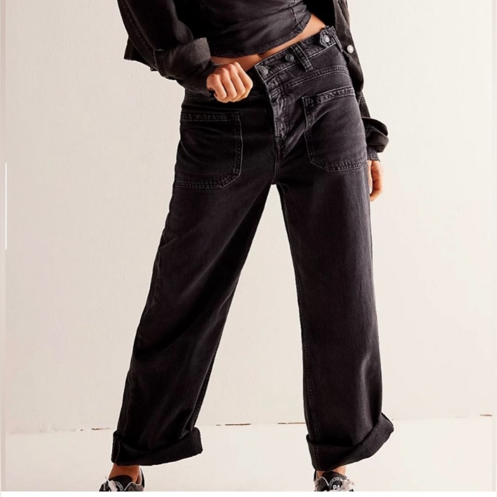 We The Free Palmer Cuffed Jeans NWT - Picture 3 of 11